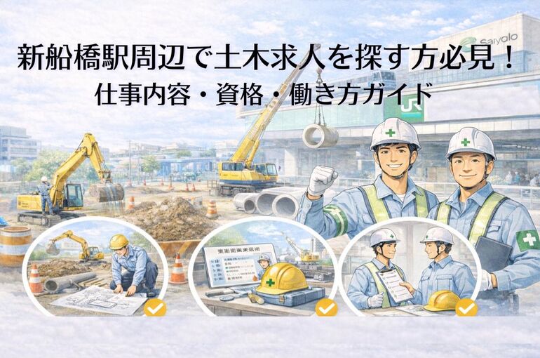 24 新船橋駅 土木 求人
